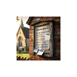 Upcoming Church Events